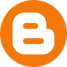 The orange Blogger logo icon links visitors to Aragon's article and news blog section.
