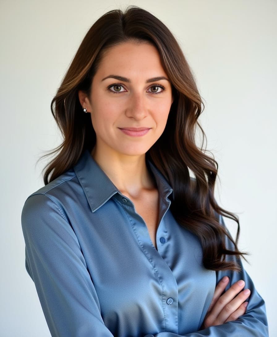 Example AI headshot 6 generated with Aragon