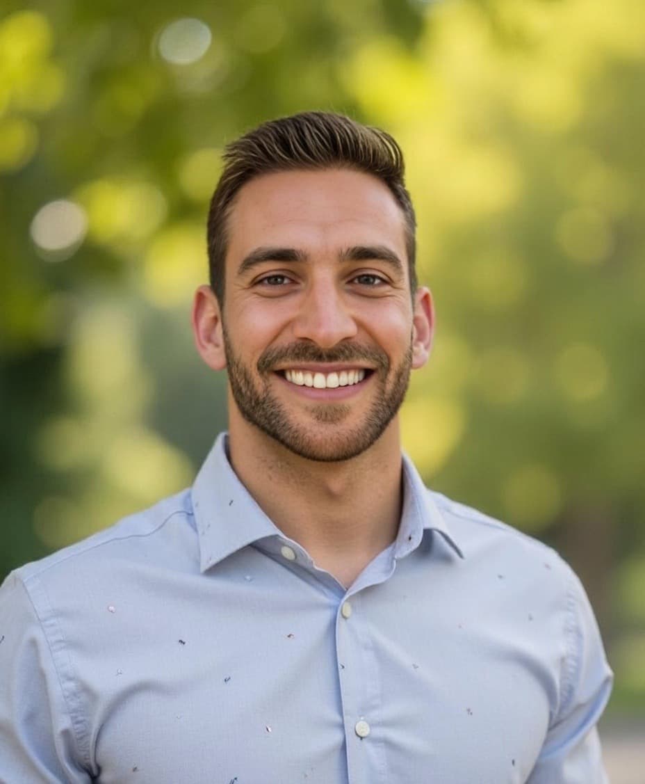 Example AI headshot 7 generated with Aragon