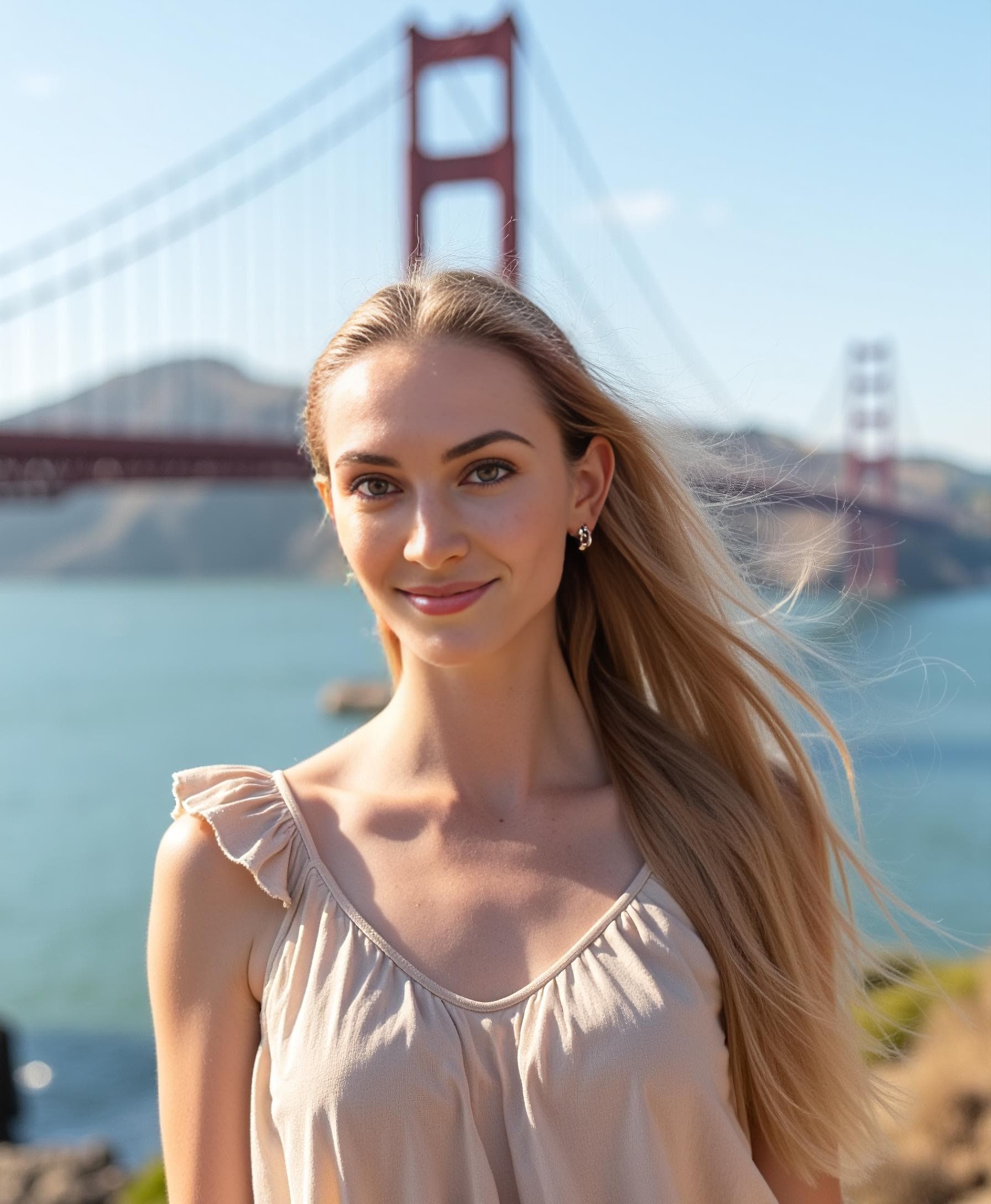 Example AI headshot 1 generated with Aragon