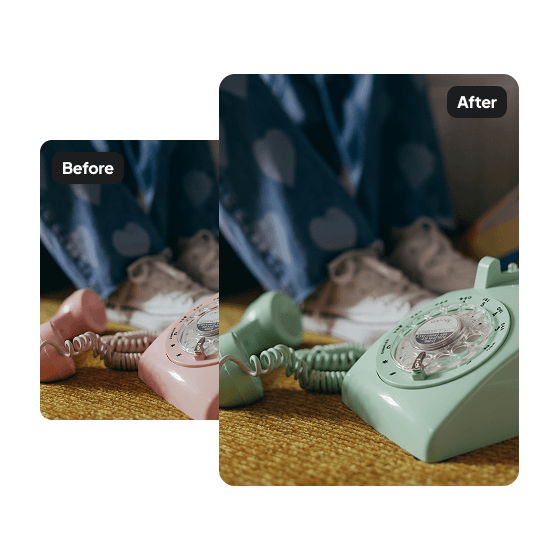 A third sample result from the AI Object Recolor tool, previewing one more edit.