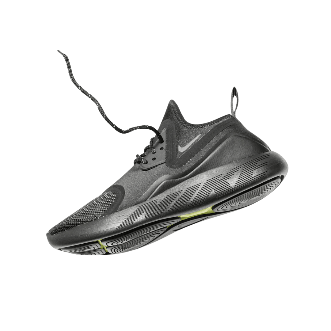 A Nike product photo on a white background, created with the Background Changer.