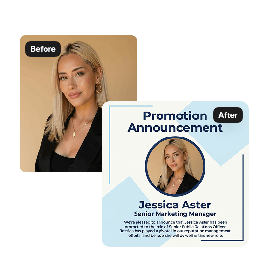 A third sample result from the Milestone Card Generator, previewing one more edit.