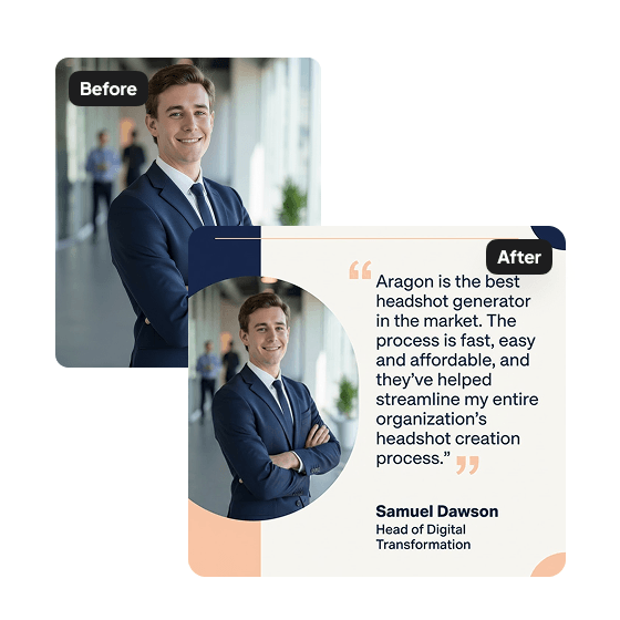 A sample result from the Testimonial Card Generator, previewing a created look.