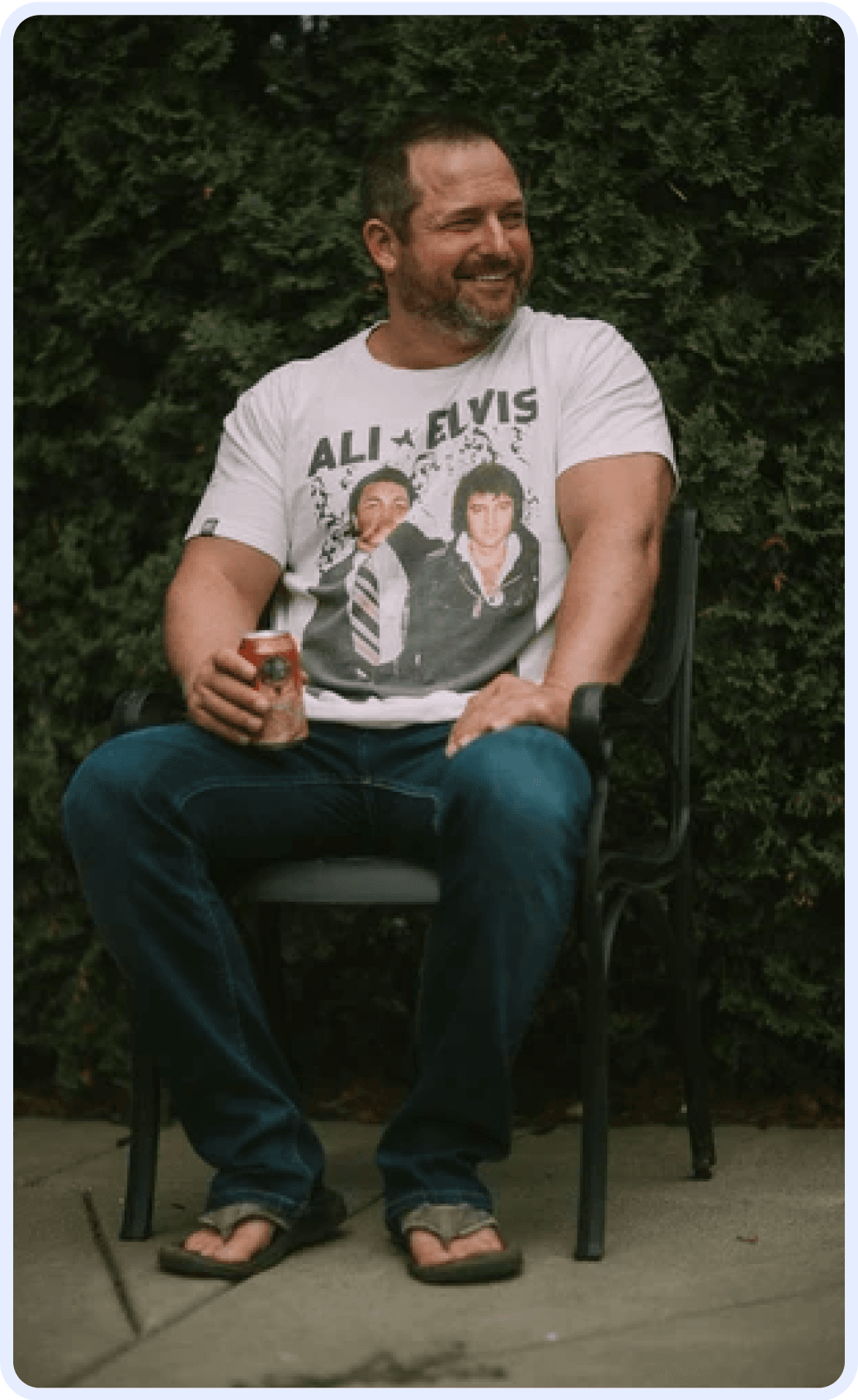 An example AI dating photo, the first of five shown beside the money-back guarantee.