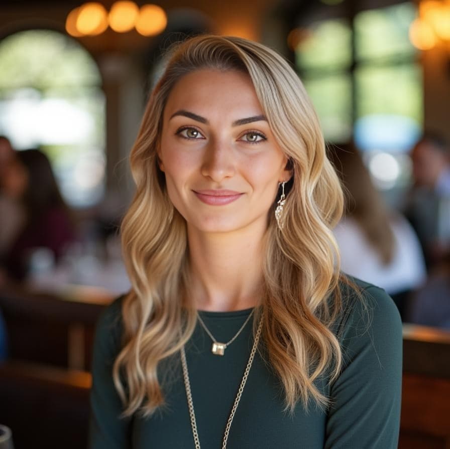 Example AI headshot 5 generated with Aragon