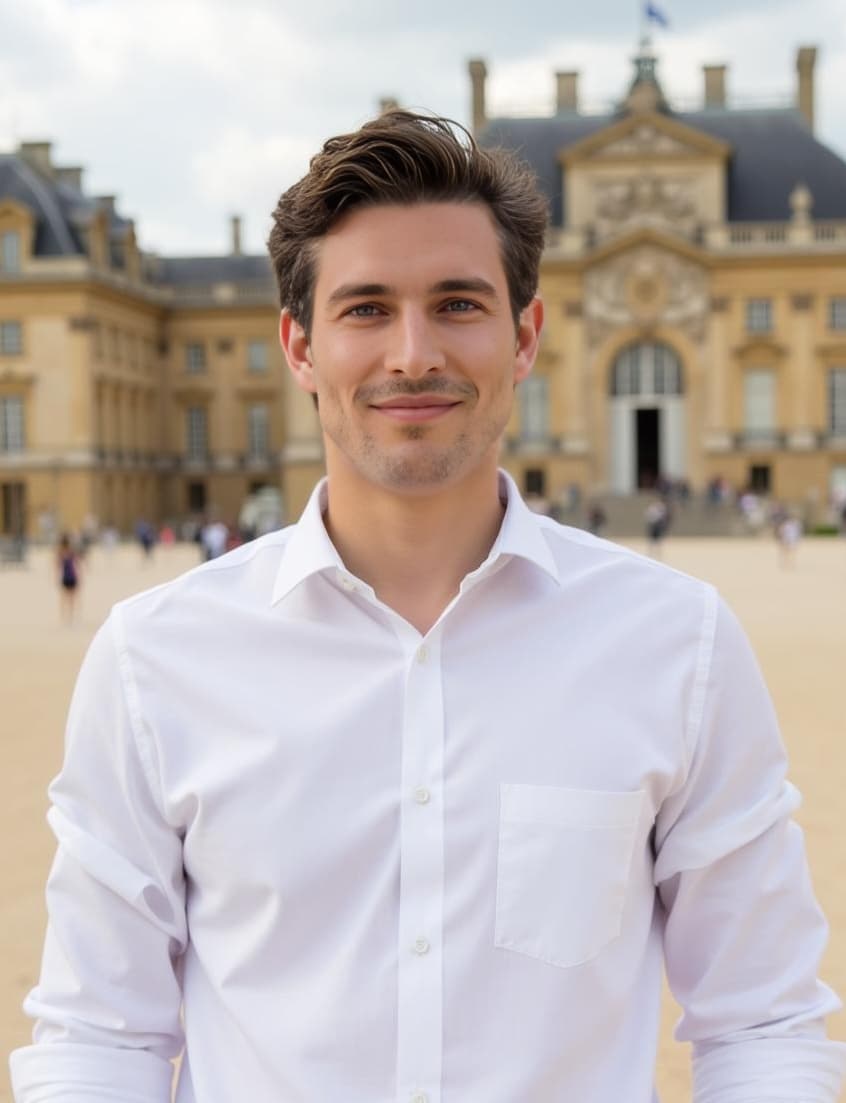 Example AI headshot 5 generated with Aragon